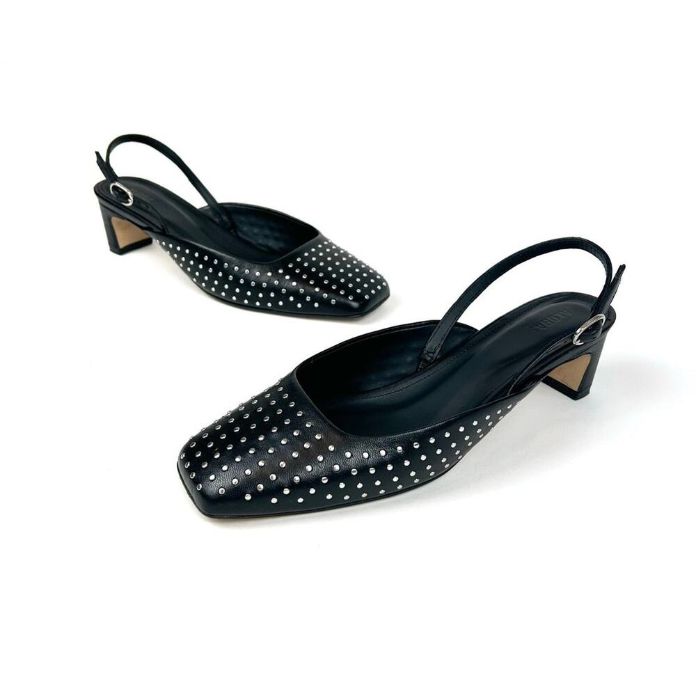 Alohas Lindy Studs Pump in Black
